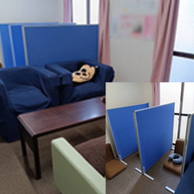 待機室ご紹介します！！