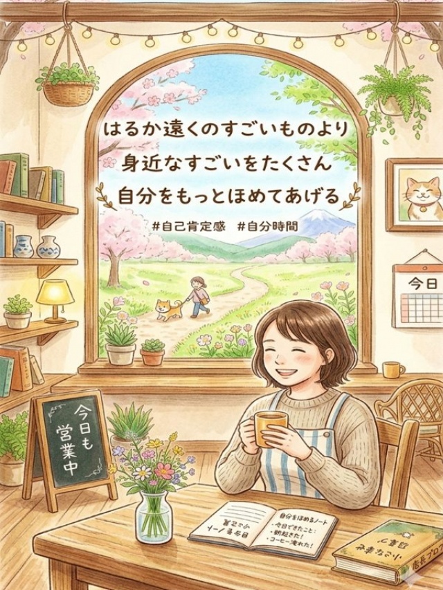 「遠くの星」より「足元の花」を。自分を上機嫌にするヒント